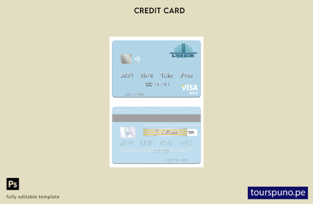 lista para imprimir plantilla de tarjeta de débito visa Saint Lucia Loyal Bank L